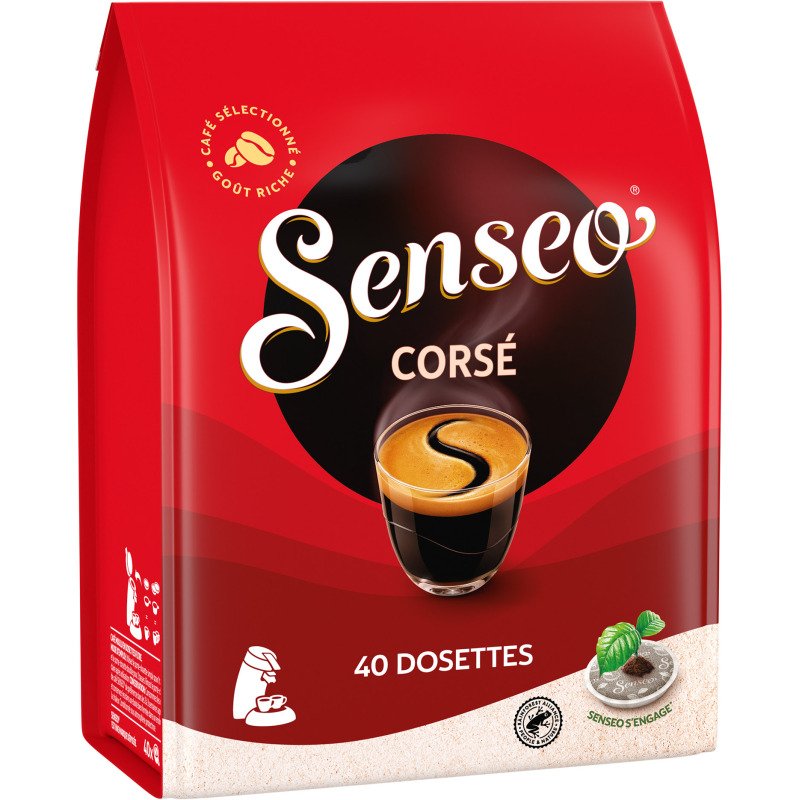 Dosettes de café Senseo Corsé - Paquet de 40