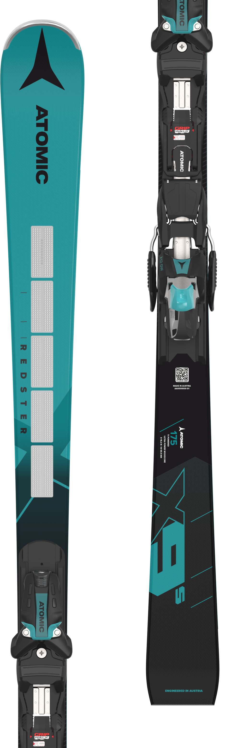 Atomic Redster X9S Revoshock S + X12 GW 2024/25 - 175 Atomic X 12 GW black-teal (DIN 4-12)