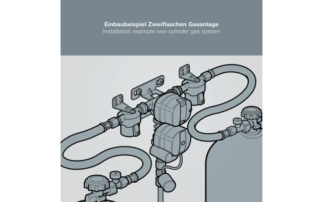 Truma DuoControl CS Gasdruckregler für den Zweiflaschen-Betrieb