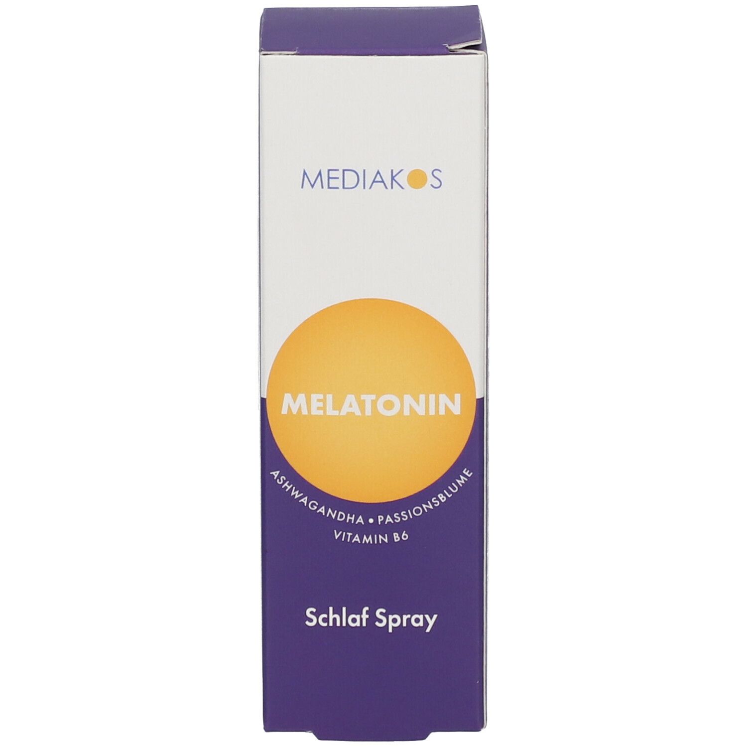 Mediakos Melatonin Ashwagandha Schlaf Spray