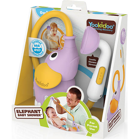 Yookidoo elefant babybruser - lilla