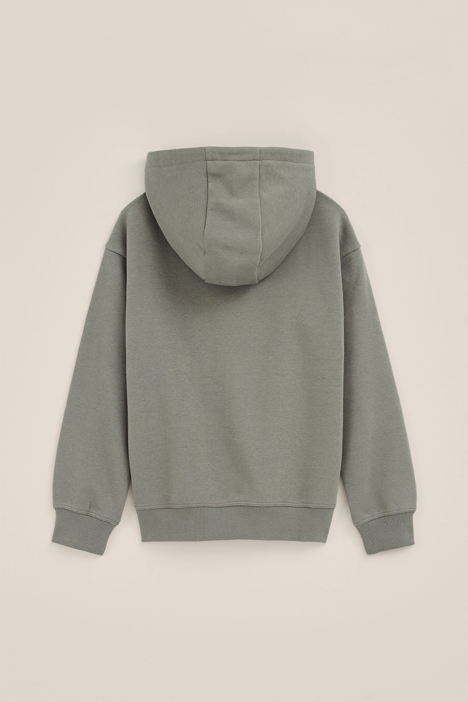 Jongens hoodie met opdruk Salty Dog Mosgroen