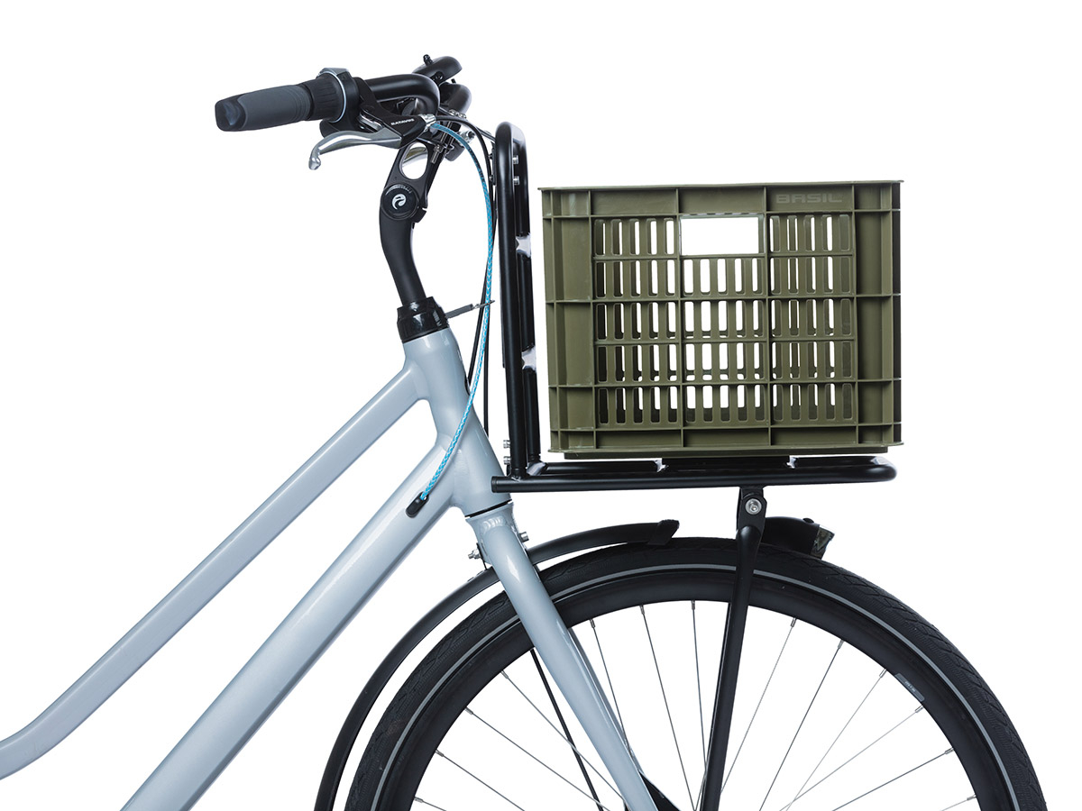 Basil M fietskrat - Moss Green