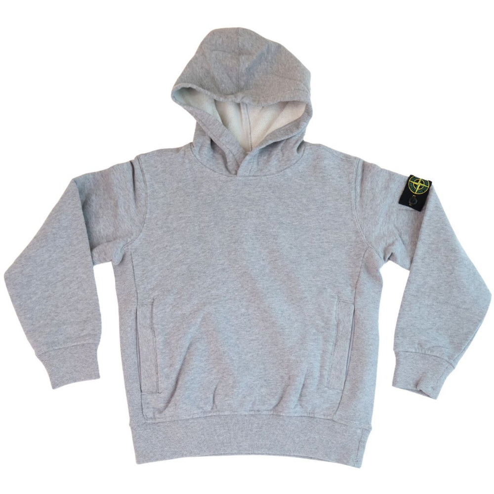 Køb Stone Island Melange Grey Hættetrøje Sweater