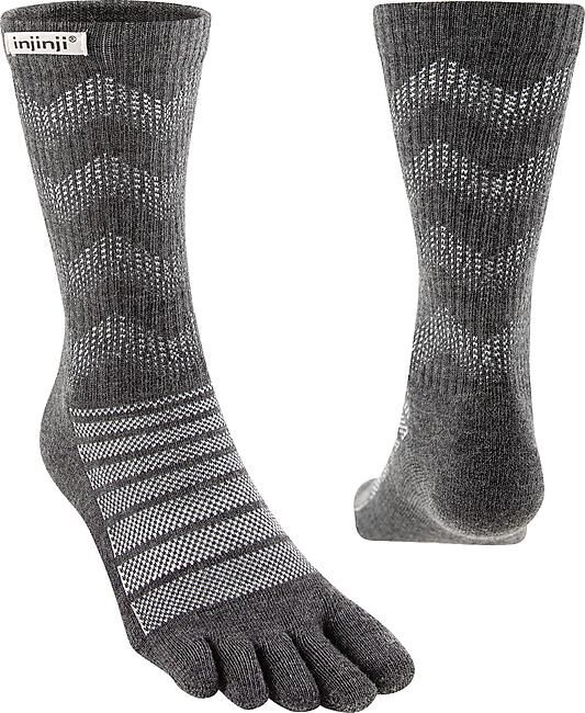 INJINJI - CHAUSSETTE DE RANDONNEE OUTDOOR MIDWEIGHT CREW WOO