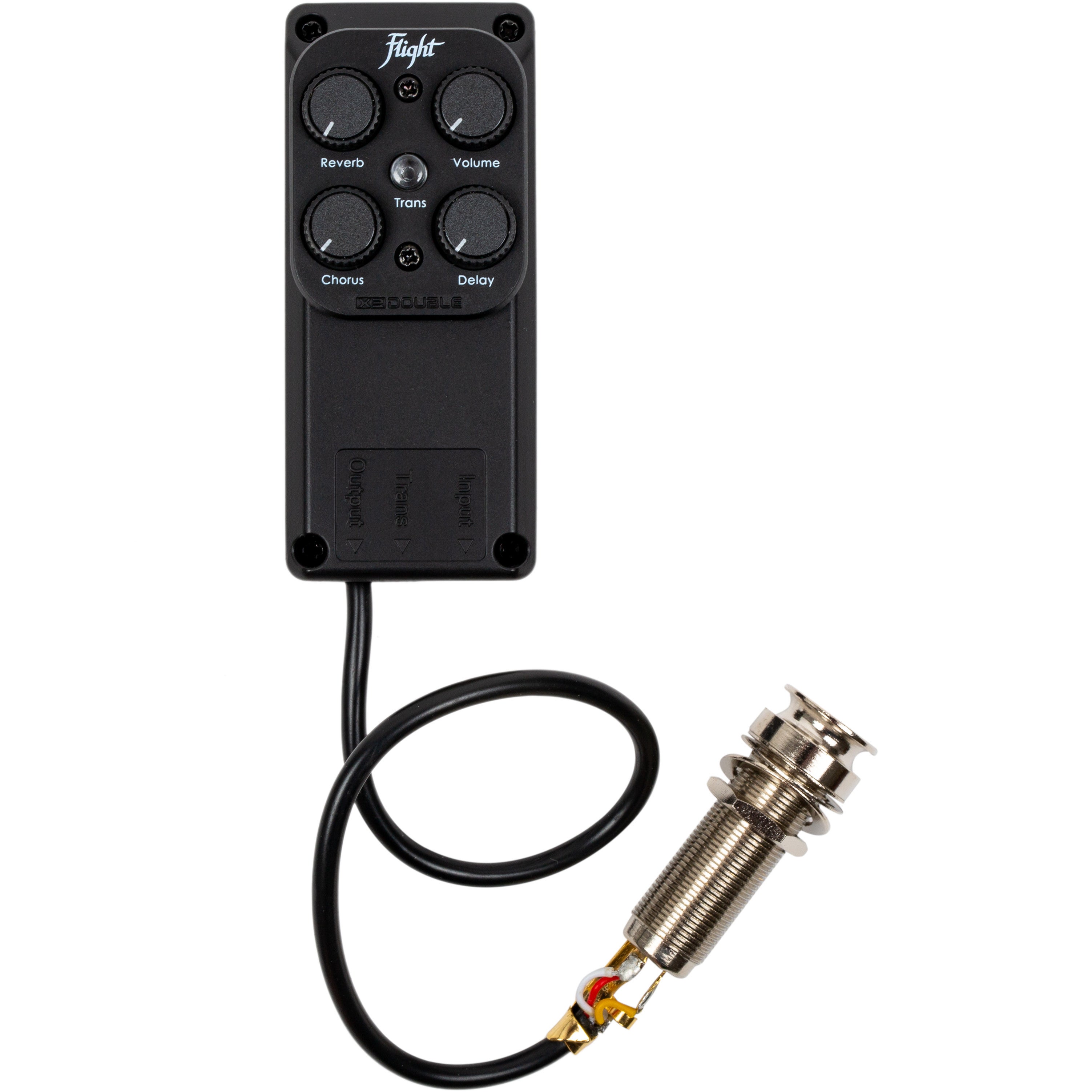Flight Soundwave Pickup System voorversterker met ingebouwde effecten voor ukelele