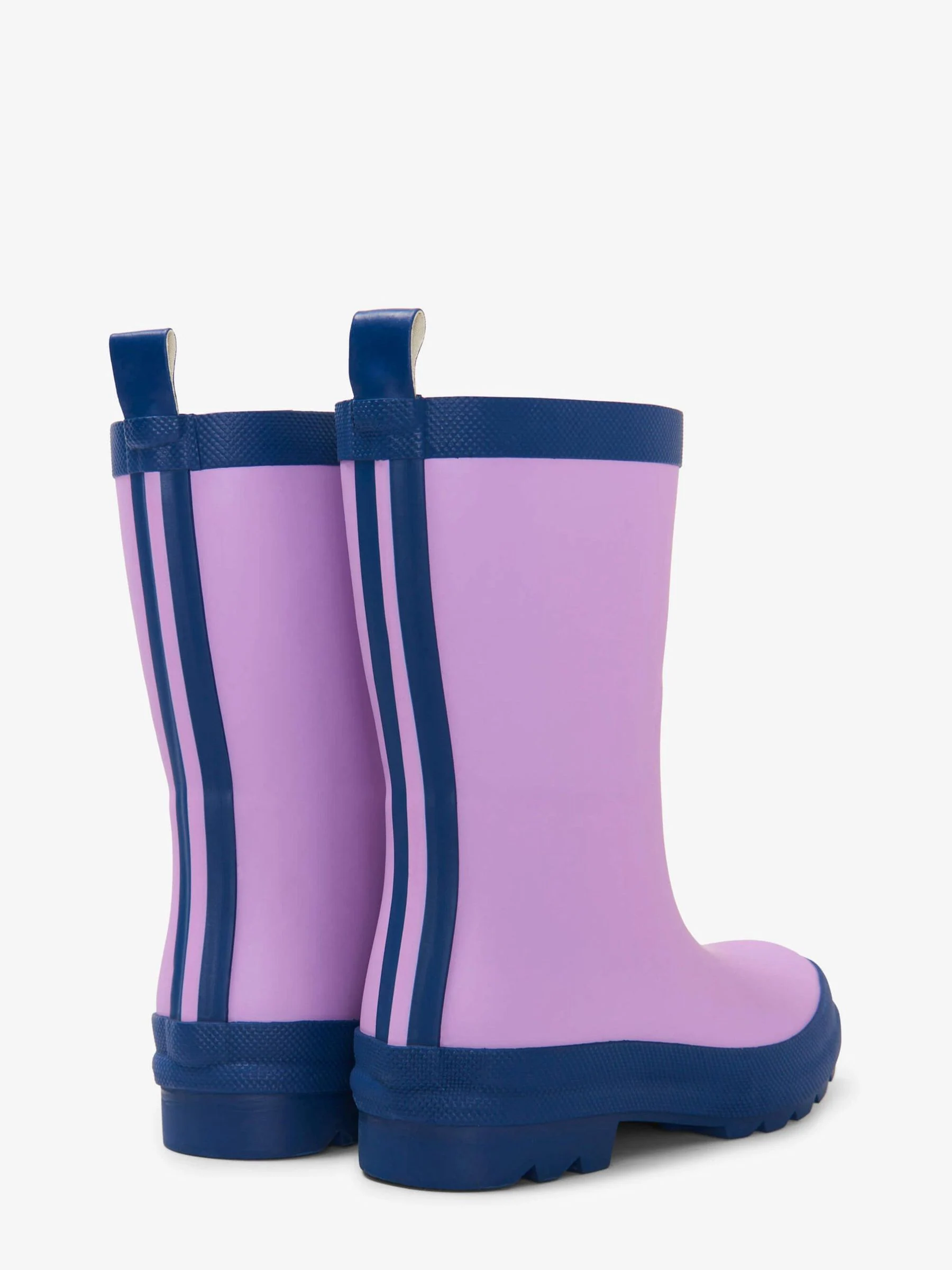 Hatley Purple Matte Waterproof Rain Boots