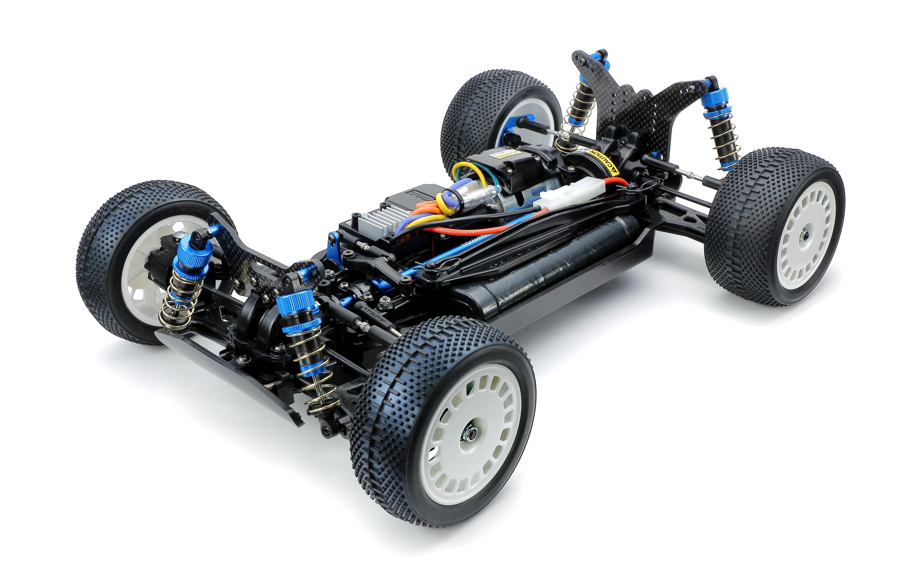Buggy TT-02BR, 4WD, Bausatz, 1:10<br>Rennversion des TT-02B Buggy Chassis