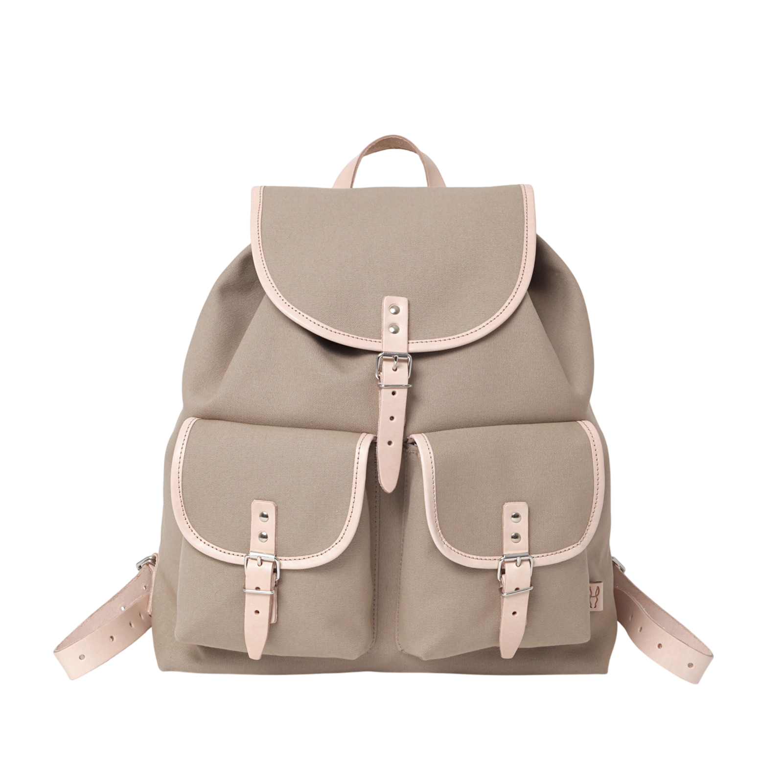 Rucksack Georg Sand, Leder Natur