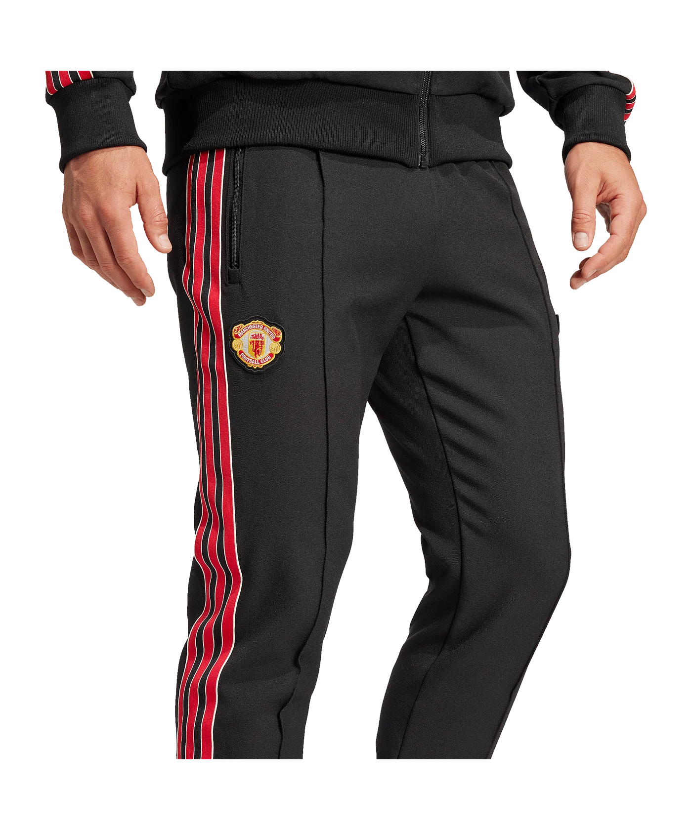 adidas Manchester United Trainingshose Schwarz