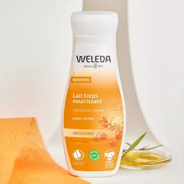 Weleda Argousier Lait Corps Nourrissant Bio 200ml