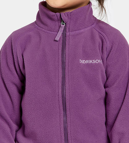 Didriksons Fleecejacke - Monte - Grape
