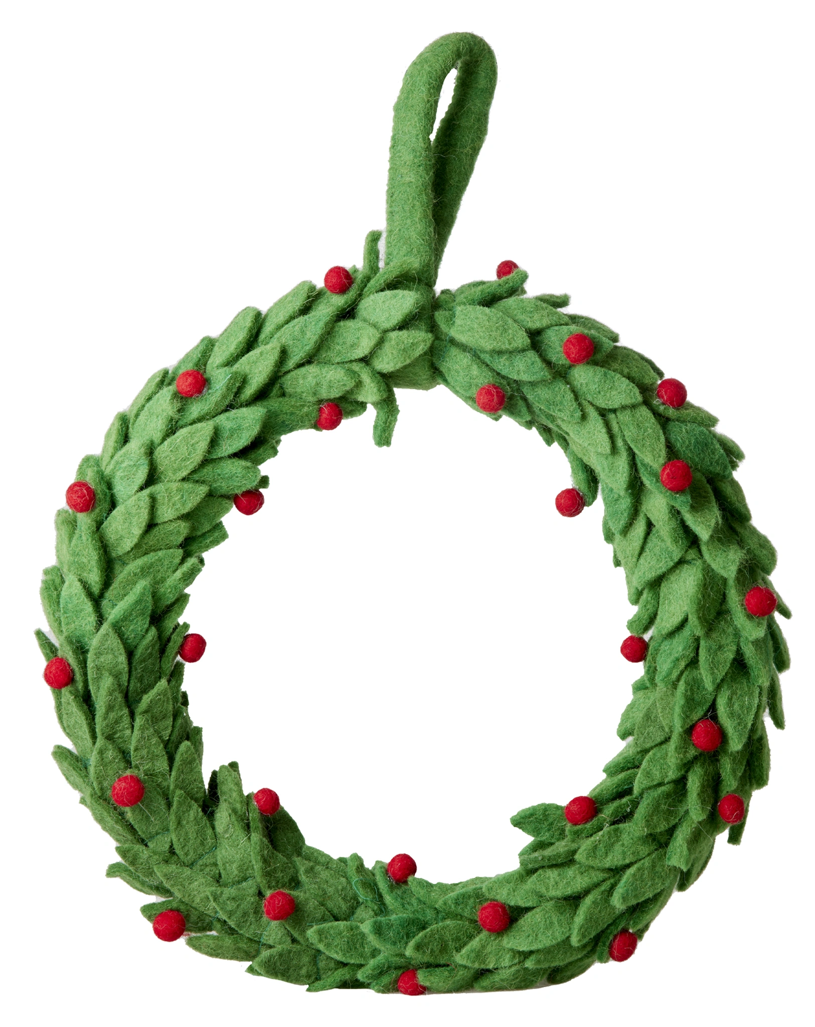 Weihnachtsdeko CHRISTMAS WREATH ORNAMENT in green