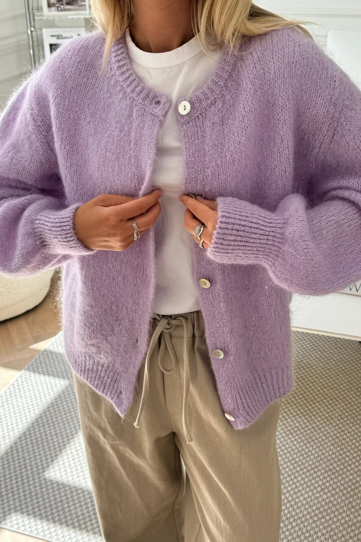BYIC Idaic Cardigan lp light purple