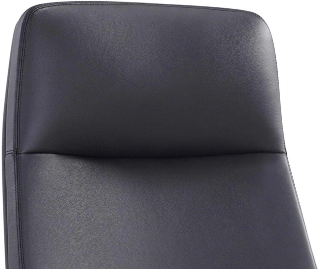 SalesFever Drehstuhl »mit Stil und Komfort« () Ergonomischer Bürostuhl mit pflegeleichtem Kunstlederbezug