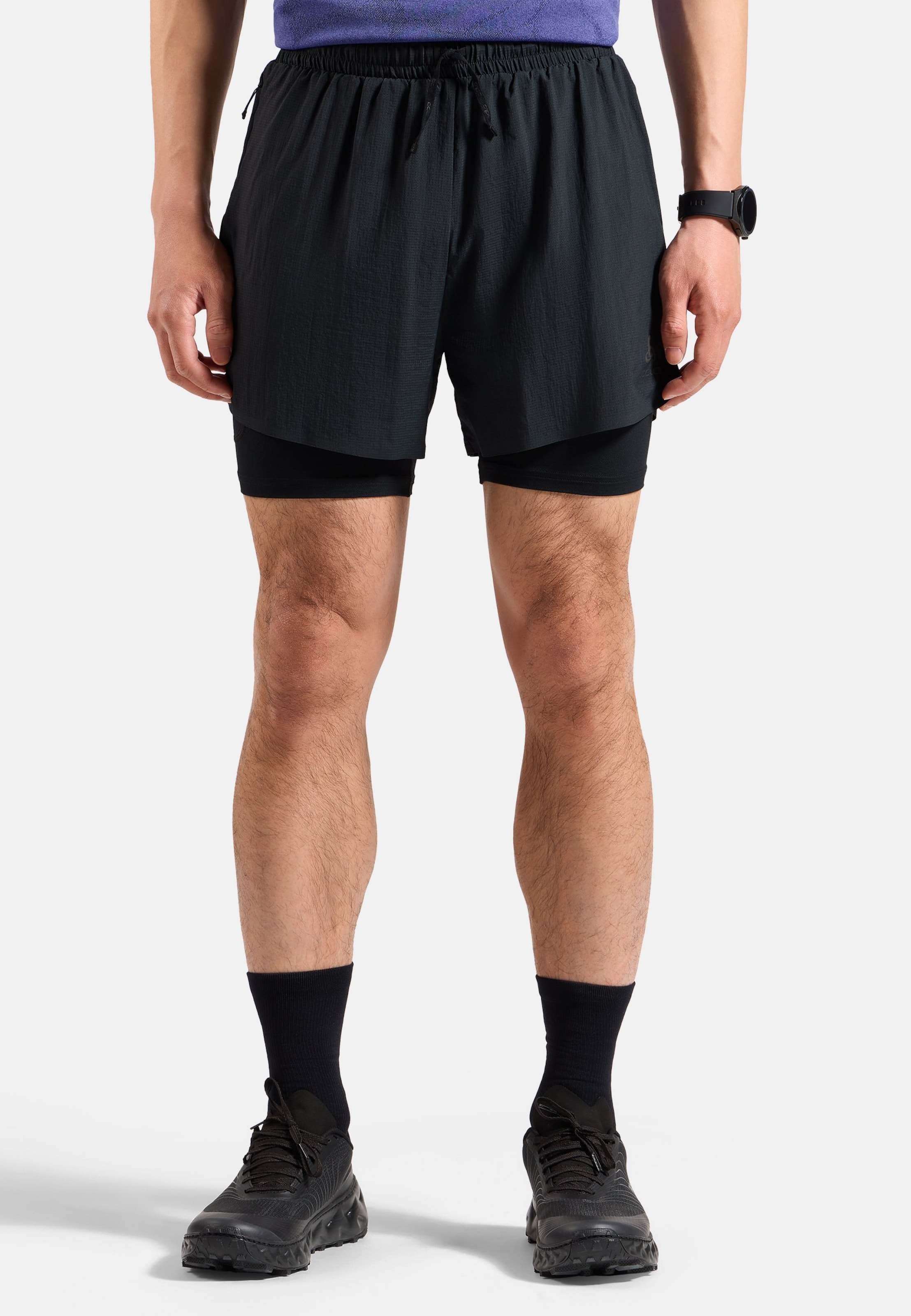 Zeroweight 5 Inch 2-in-1 Laufshorts 2.0 in black