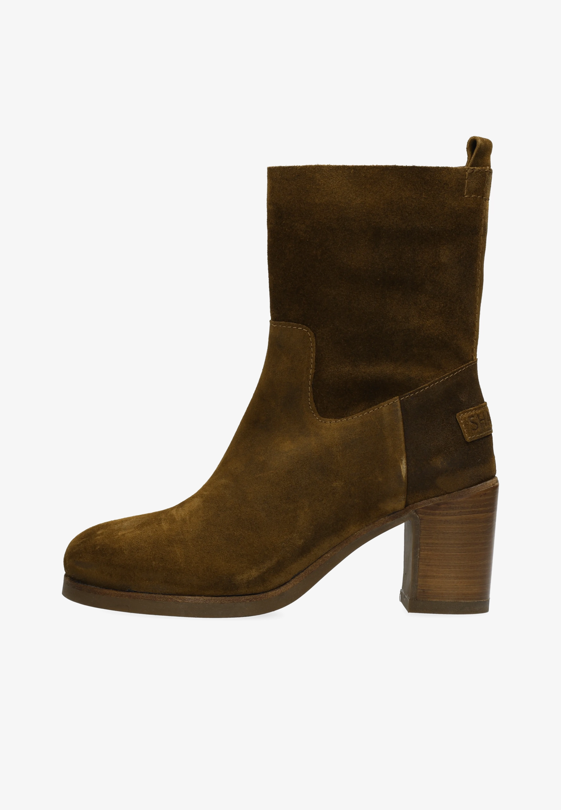 MID ANKLE BOOT Suede Warm Brown