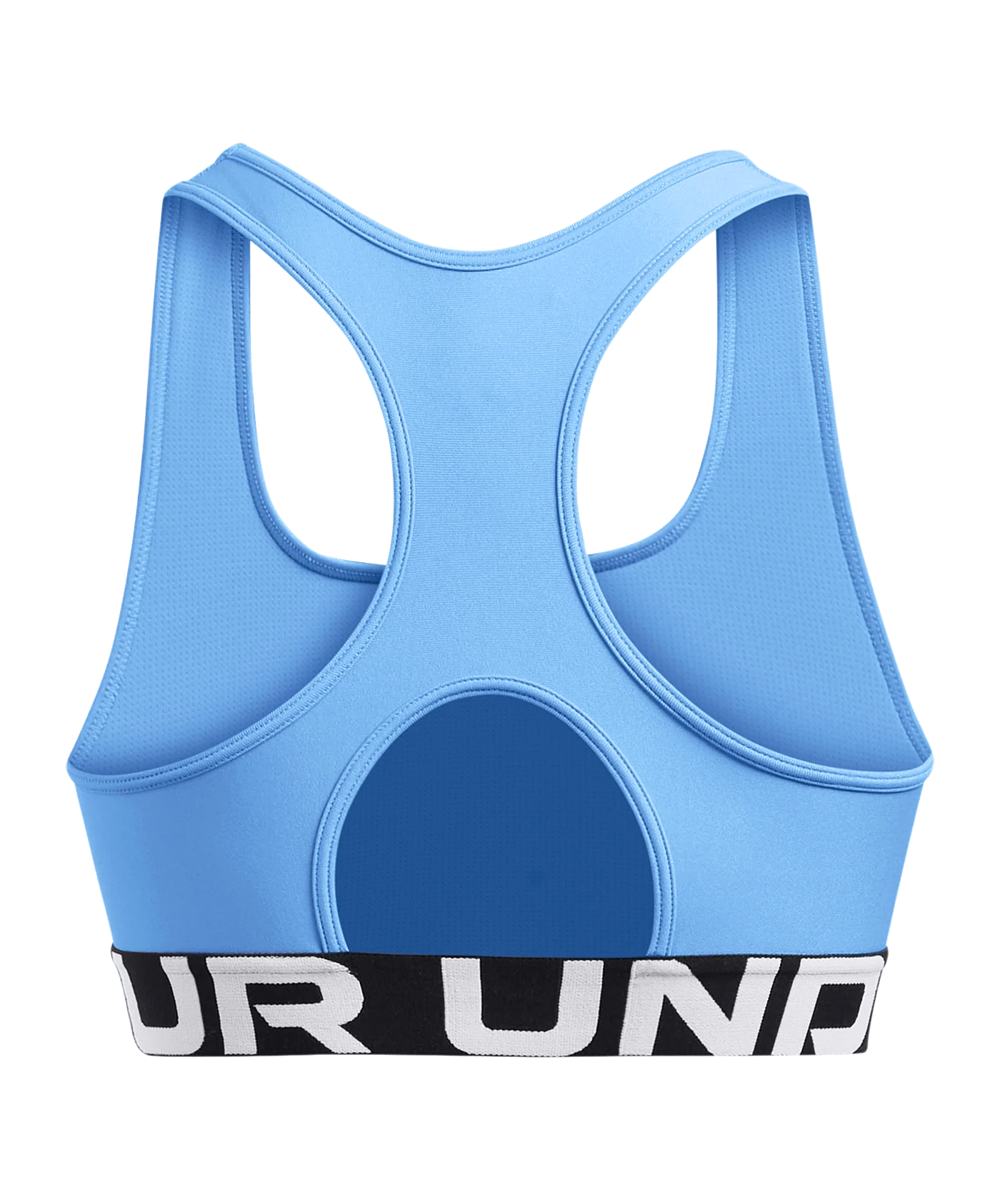 Under Armour UA HG Mid Branded-BLU Sport-BH Damen Blau F465