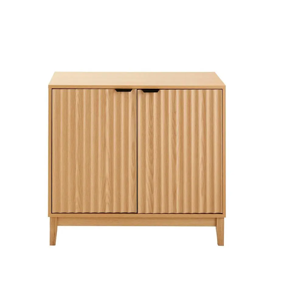 CALICOSY - Dressoir BOLOGNE - Licht hout - 72x80x40 cm