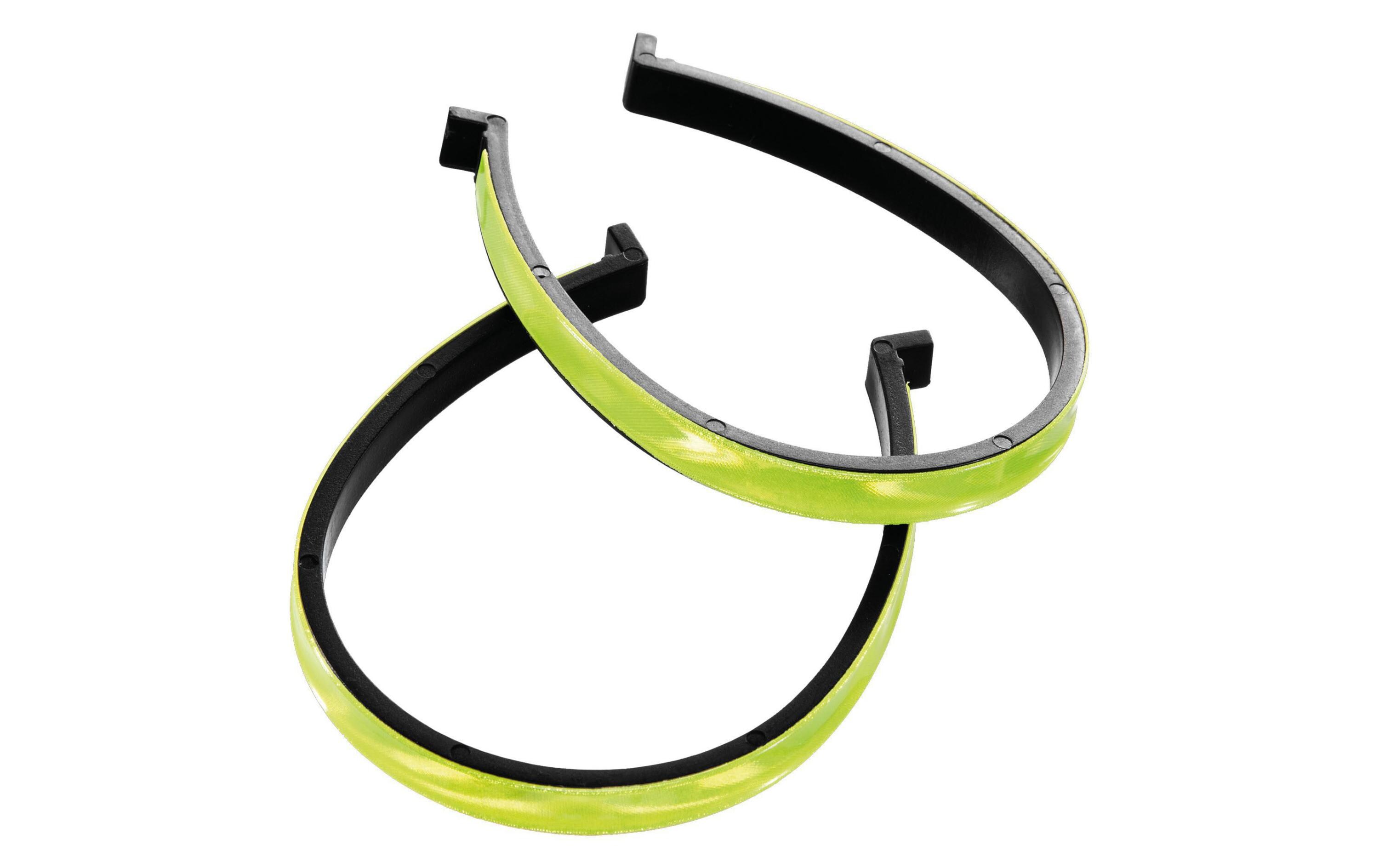 Hosenspange Trouser Clips GelbHosenspangen Reflektierend