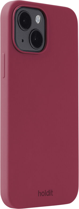 HoldIt Silicone Case iPhone 15 Red Velvet Bordeaux