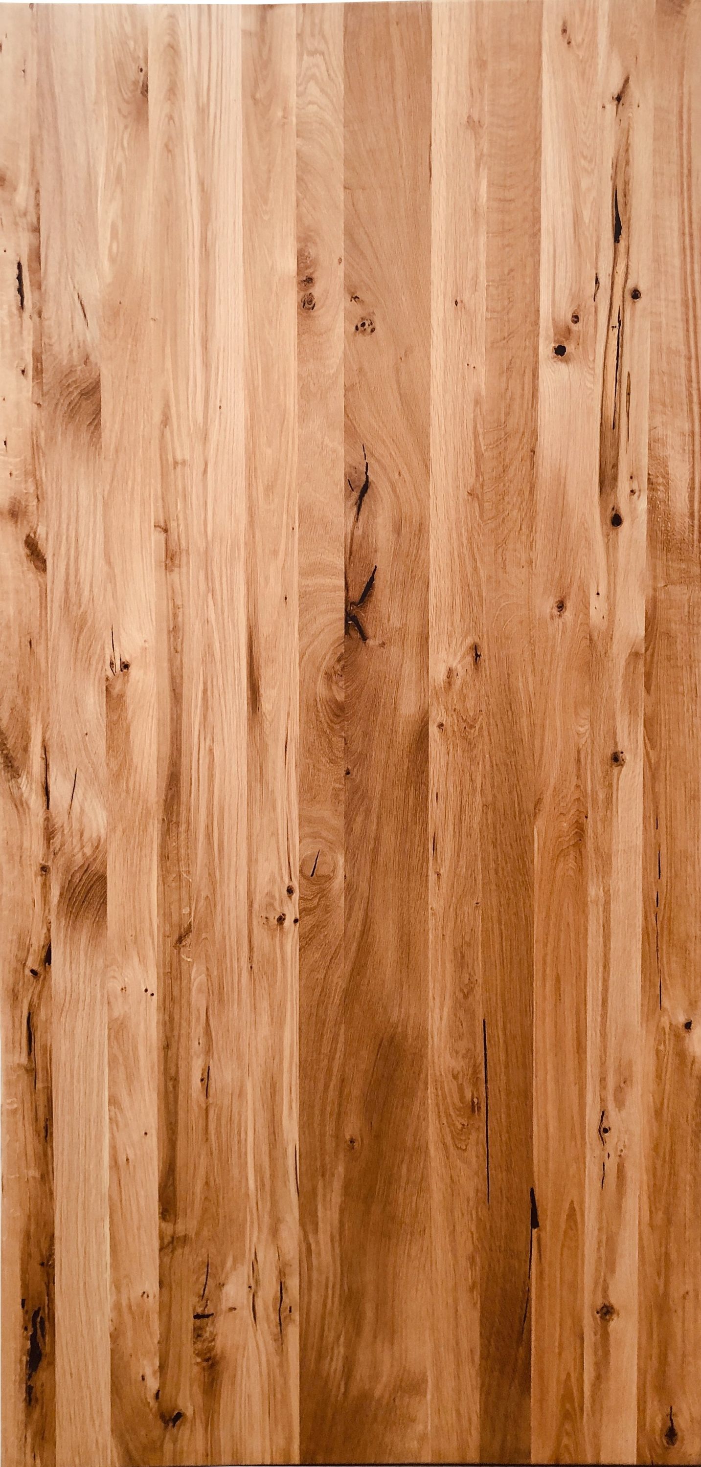 Tisch 220x100cm Wildeiche Metall Holztisch Esstisch Speisetisch Küchentisch