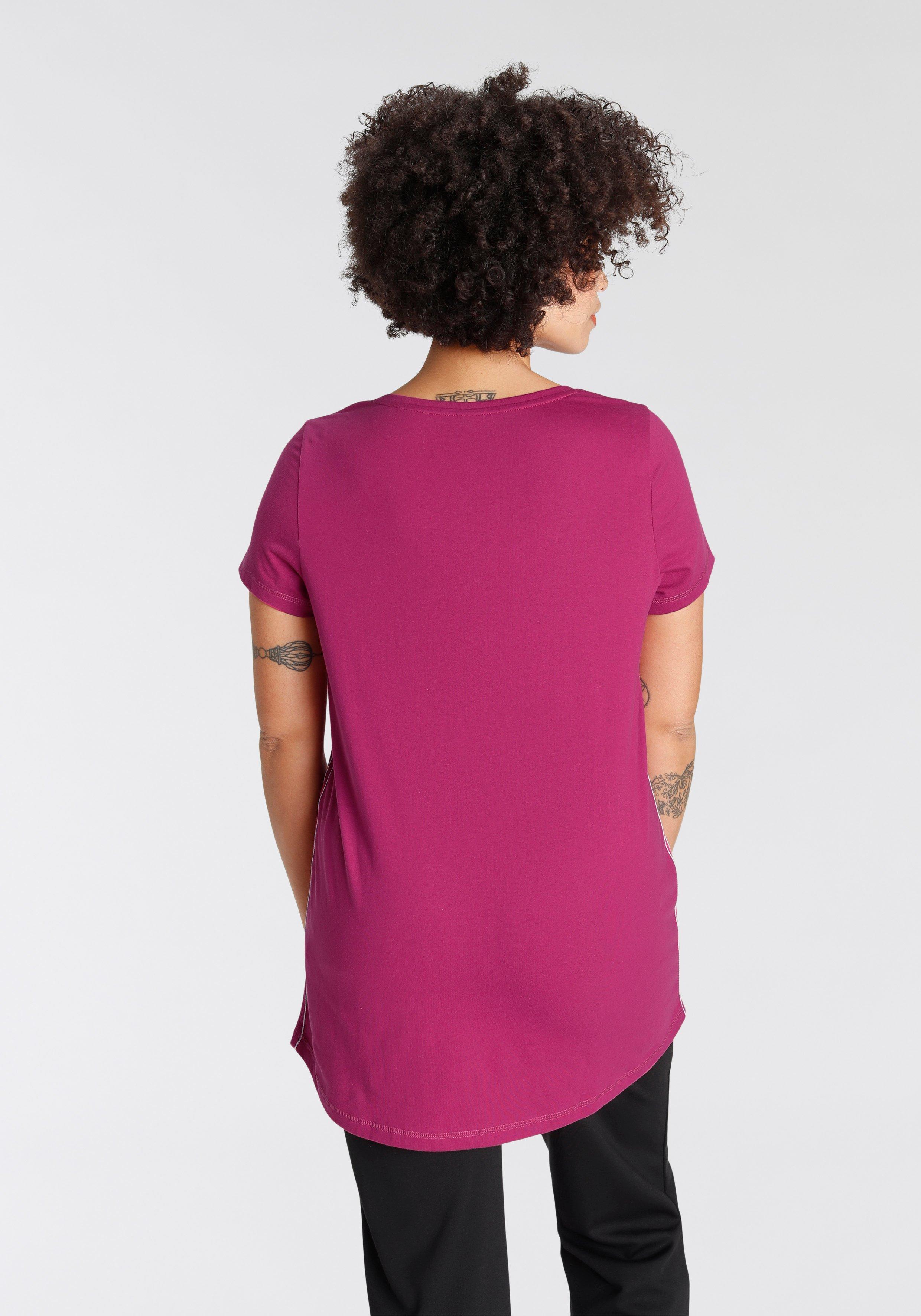 Doppelpack Longshirts mit Rundhalsausschnitt