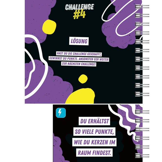 Challenge accepted - Mit Köpfchen, Witz und Geschicklichkeit den Sieg erringen!