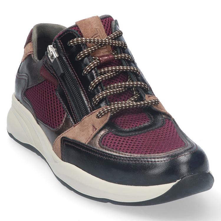 Durea 6295 wijdte H ZWART/BRONS/GRAPE/ARGILLA