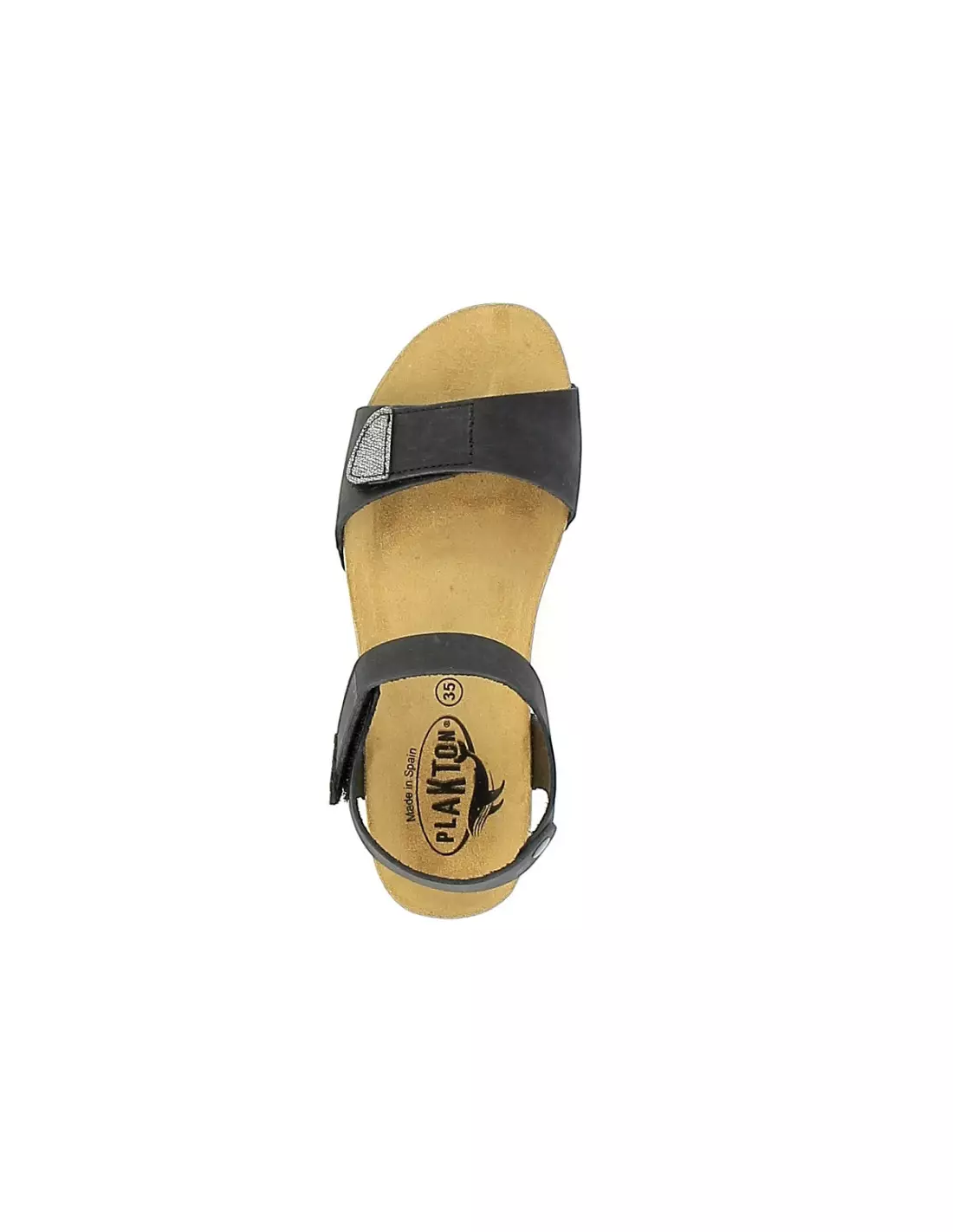 PLAKTON GIRONA - Sandales & nu-pieds Negronegro