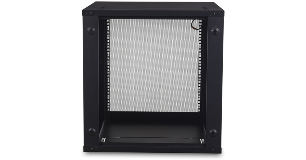 APCNetShelter WX 12U, ongemonteerd server rack  (Zwart, 599 x 599 x 620mm)