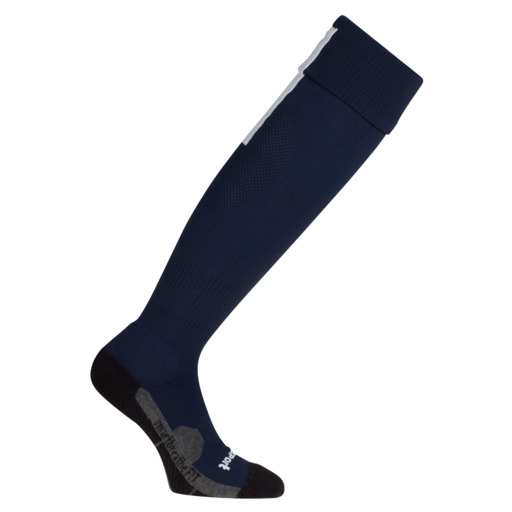 Meias de desempenho para equipe, azul marinho/branco, Uhlsport