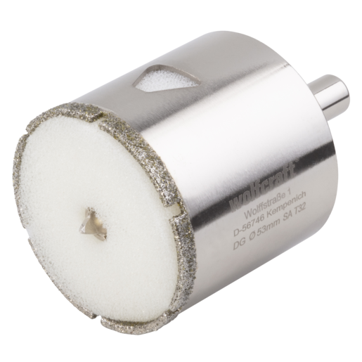 Wolfcraft diamantboorkroon 45mm voor natuursteen
