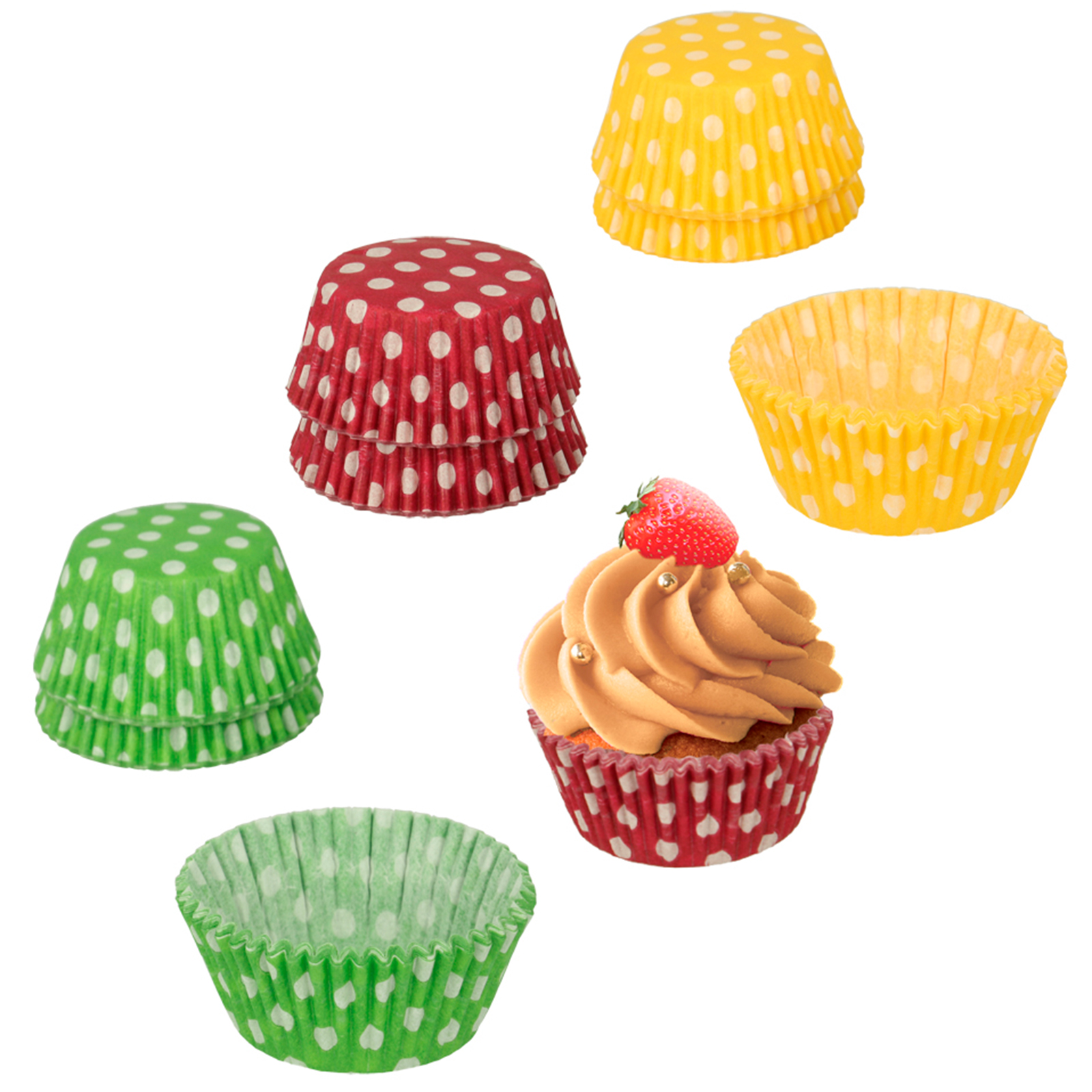 Muffin-Backförmchen - sortiert - 60 Stück