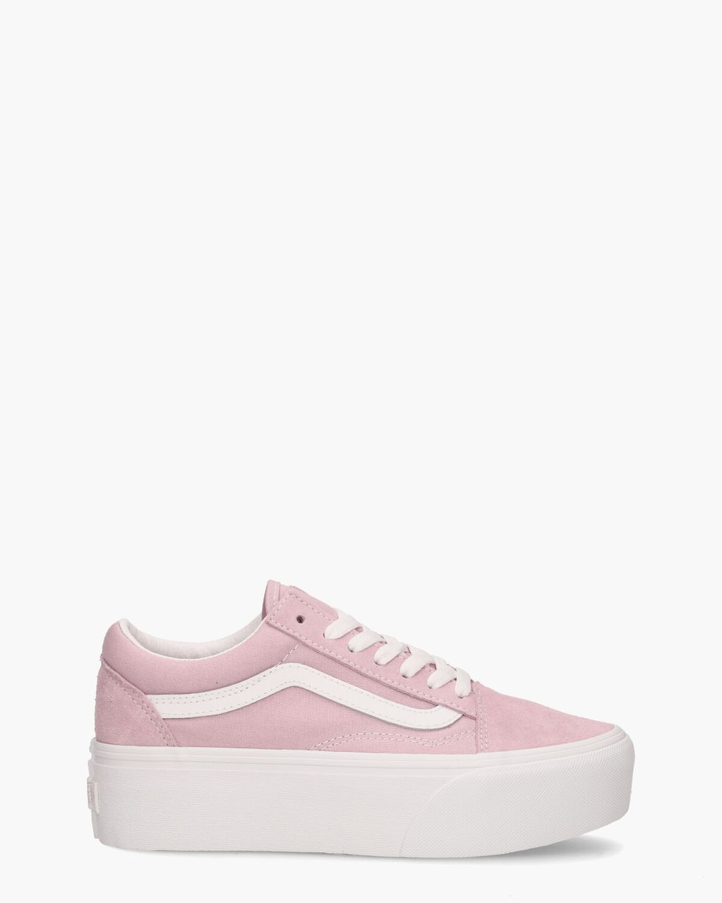 Vans Old Skool Stackform Lichtroze Damessneakers