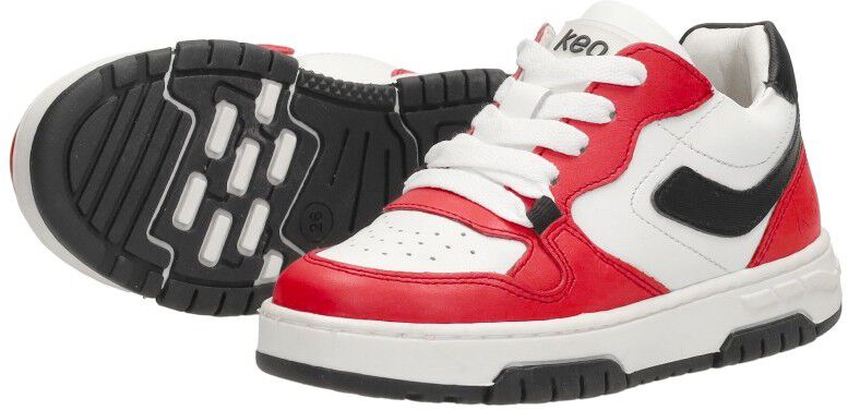 Keq Sneakers Laag rood