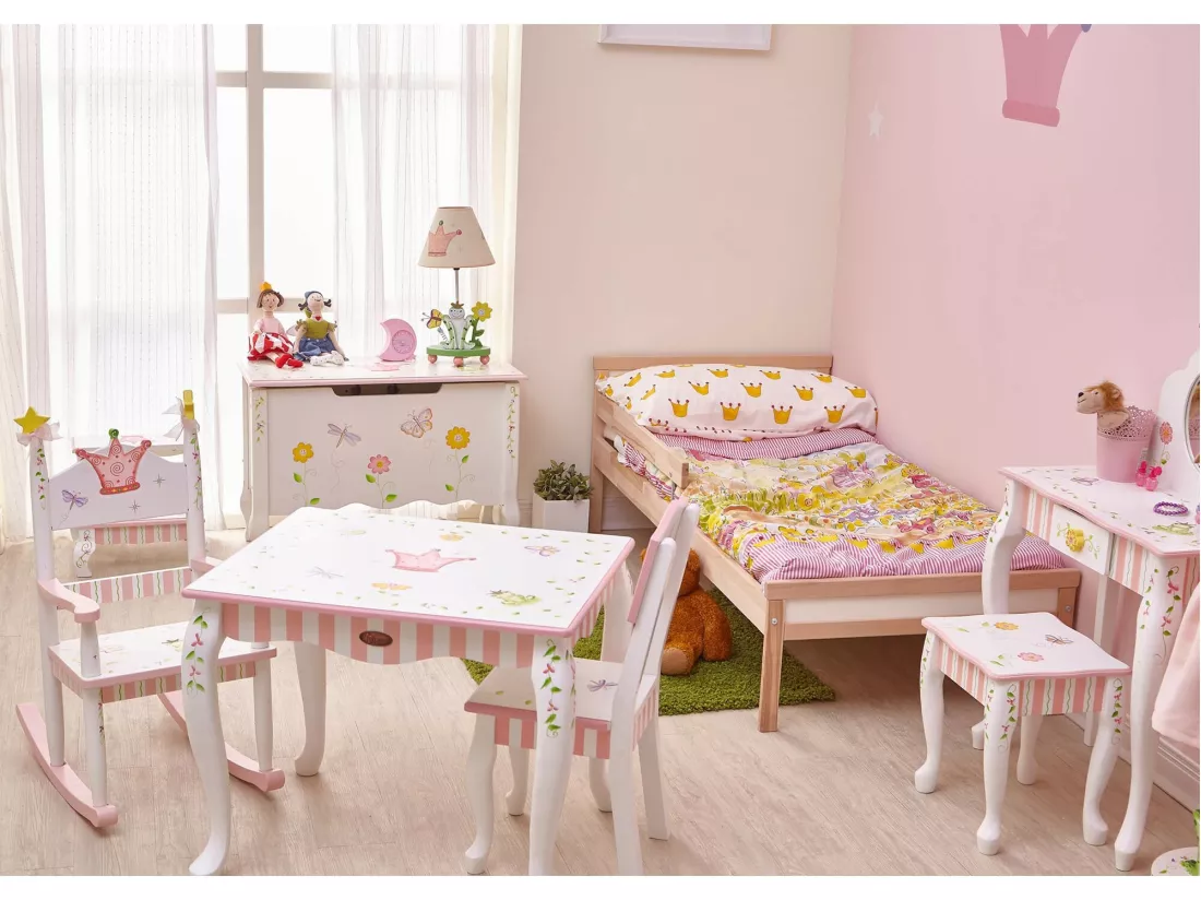 Lampe à poser enfant chevet bureau chambre bébé fille Fantasy Fields W-7506AE