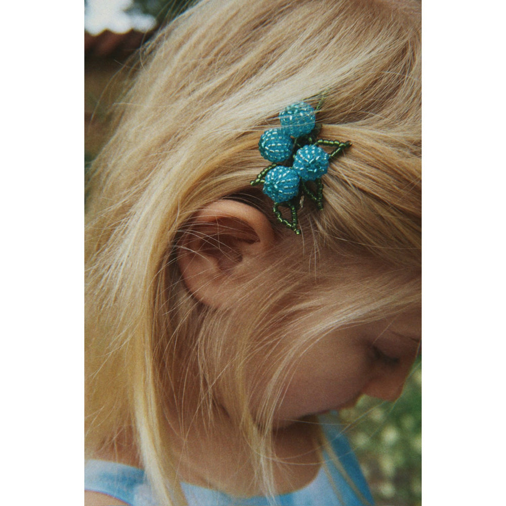 Køb Konges Sløjd Blueberries 2 Pak Blueberry Beaded Hair Clip