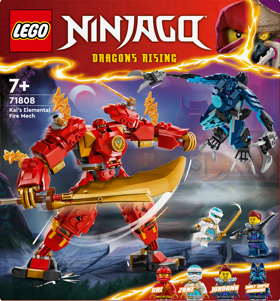 LEGO Ninjago - Kais ild-elementrobot (71808)