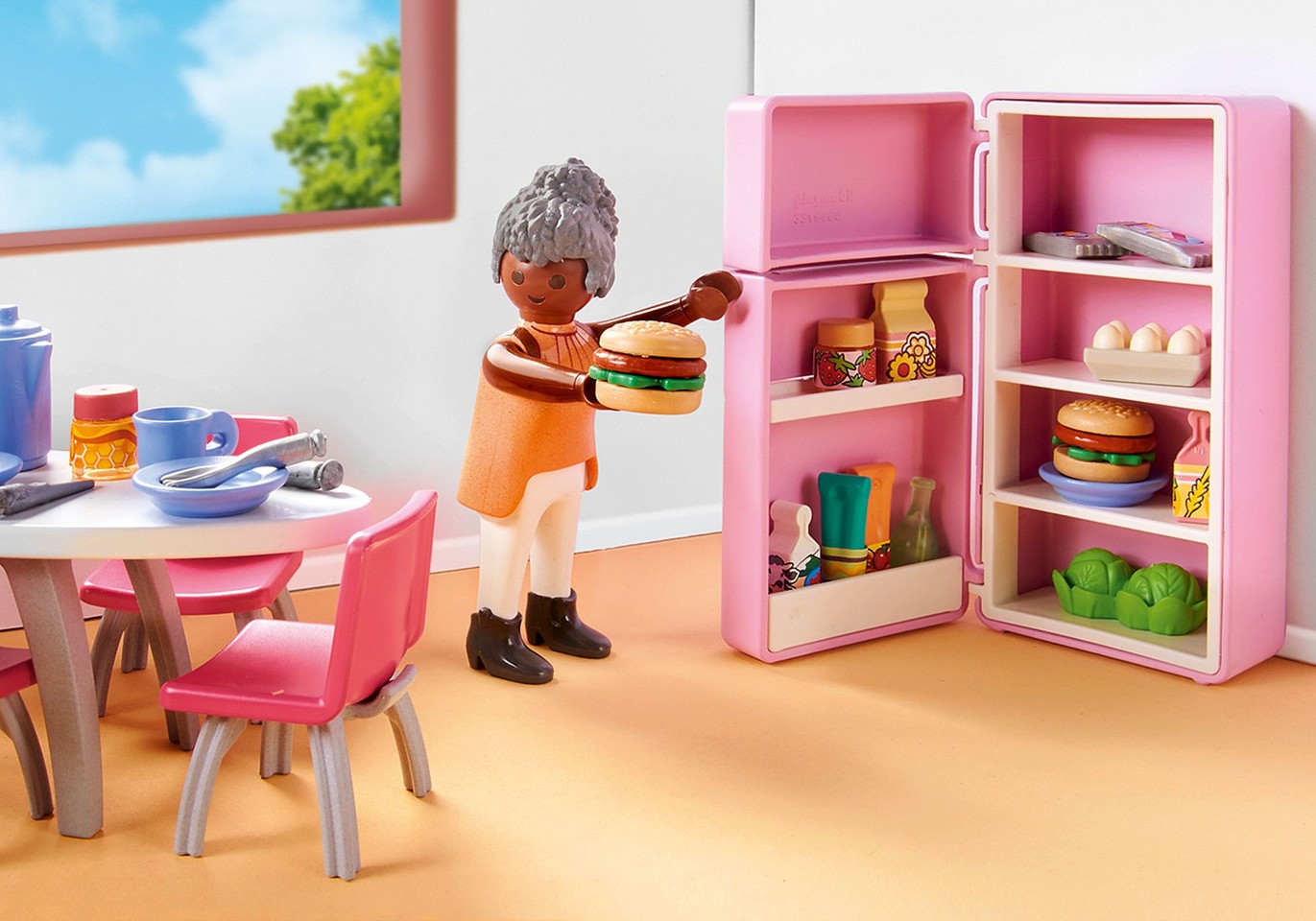 Playmobil - Køkken med spiseplads (71608)