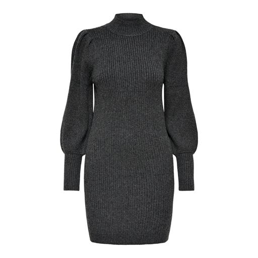ONLY Katia Strikkjole, Dark Grey Melange, S