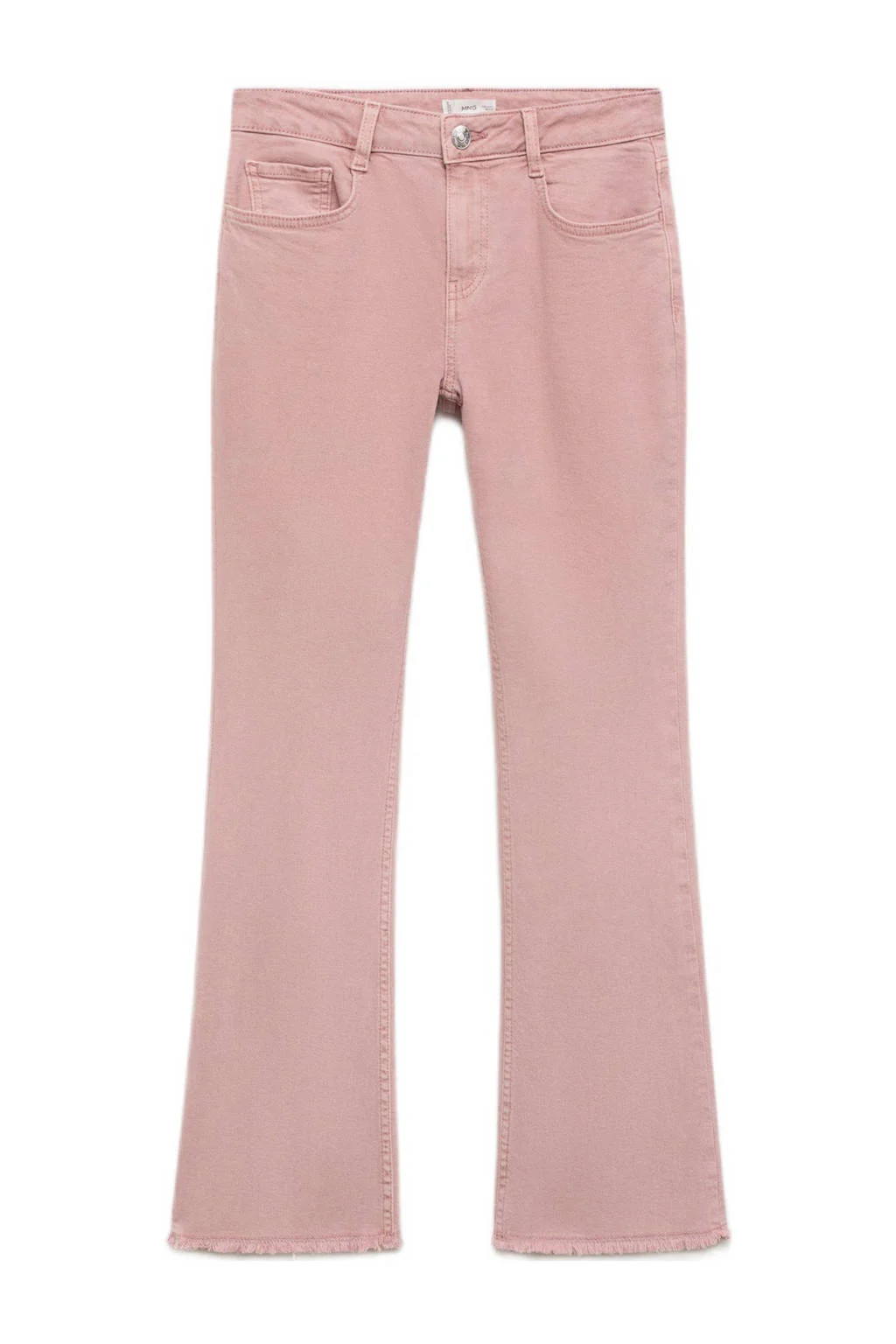 MANGO TEEN flared jeans roze