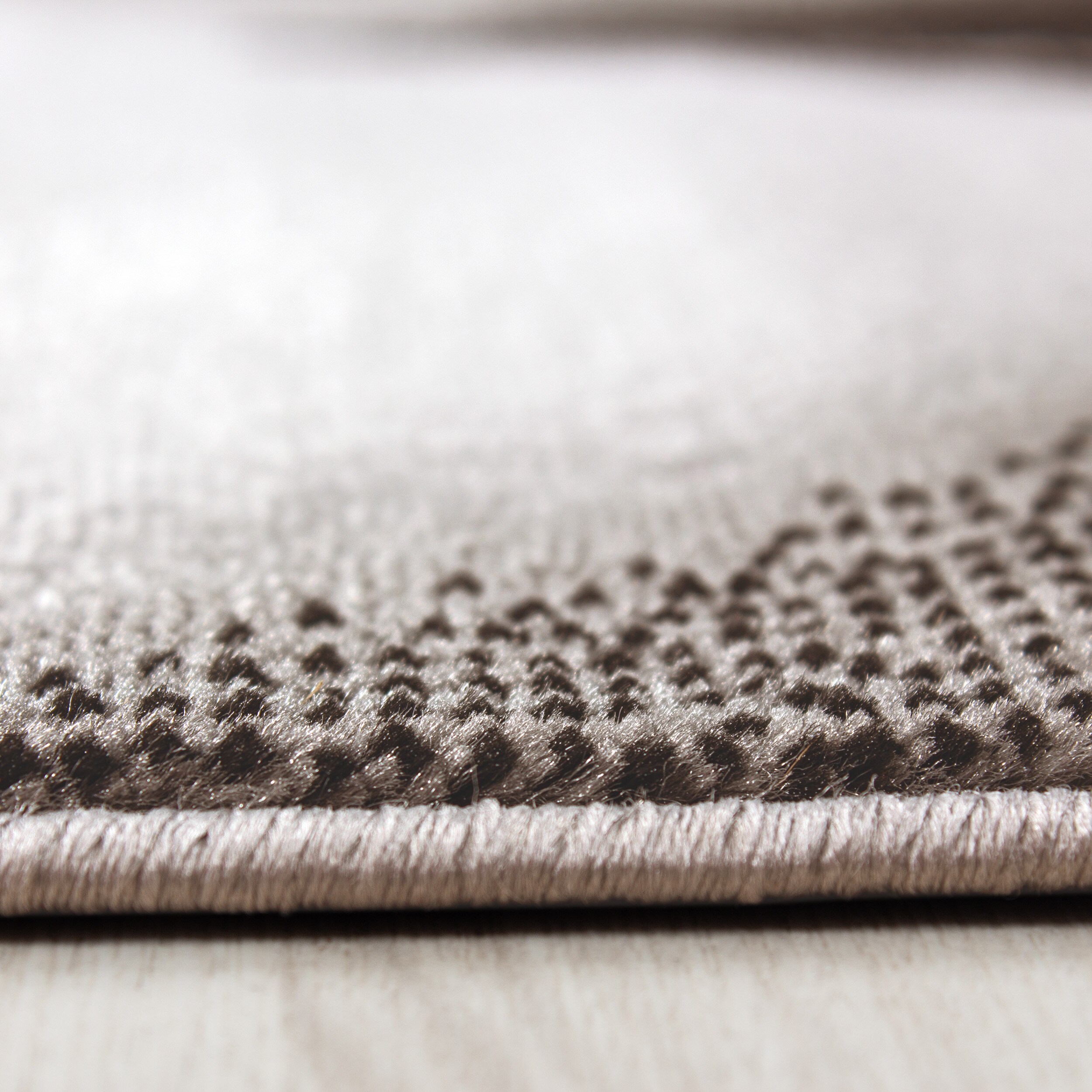 Wunderschöne Designer Teppich Modern Kurzflor Abstrakt Wellen Muster