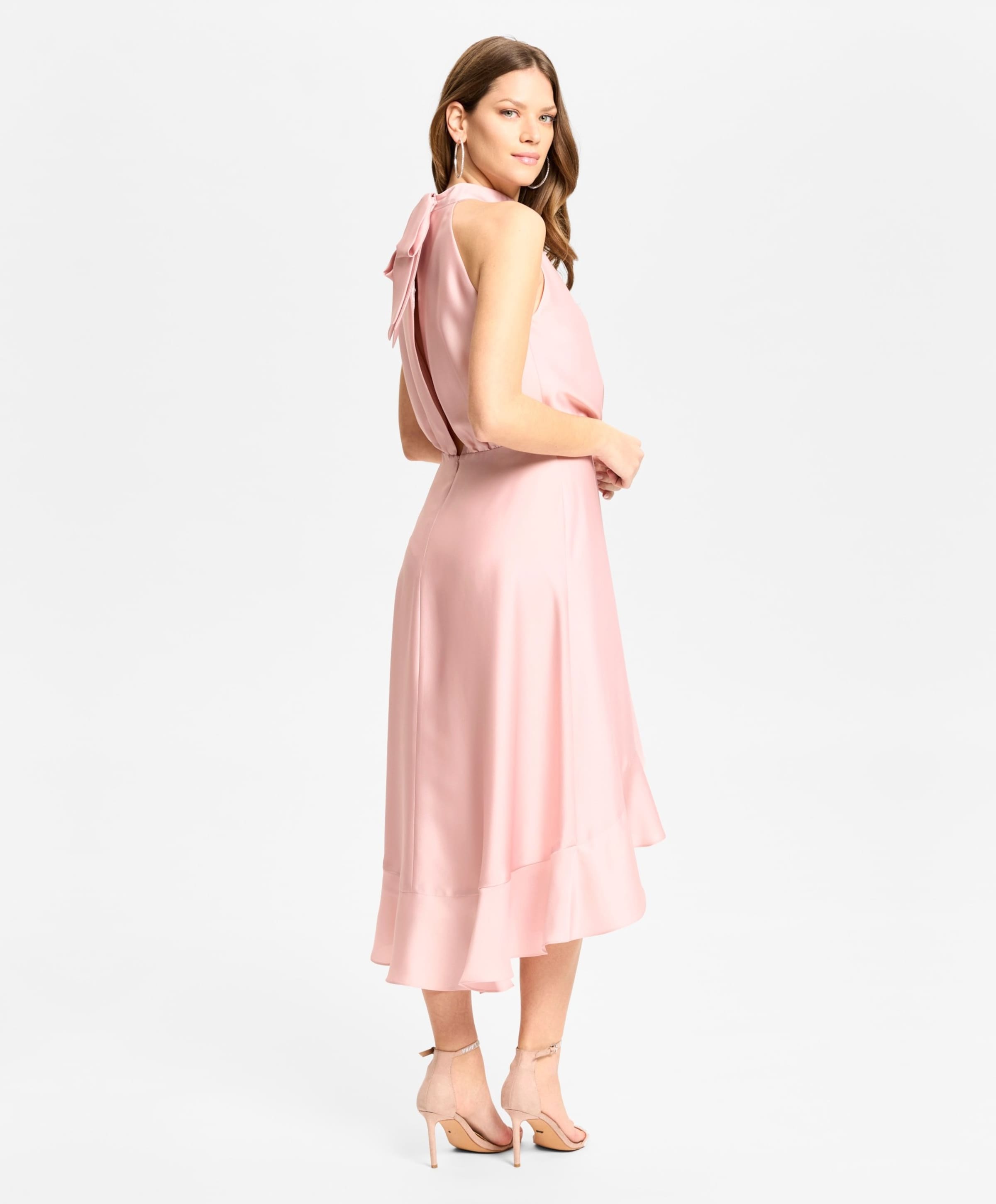 Swing Dames jurk roze