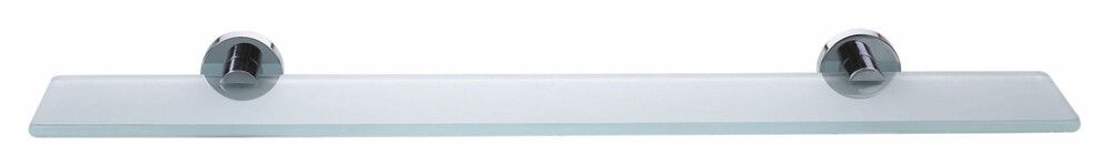 HYLLE TESA SMOOZ 60X12CM GLASS/KROM
