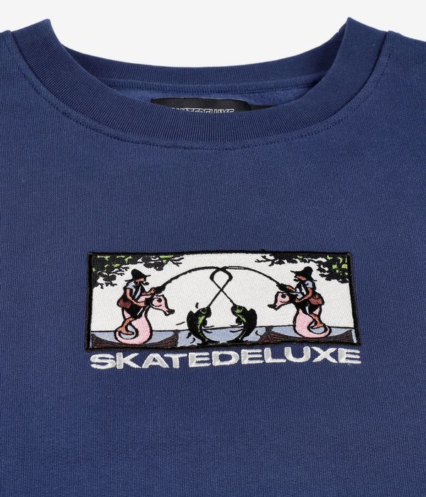skatedeluxe Fisherman Organic Sweatshirt (navy)