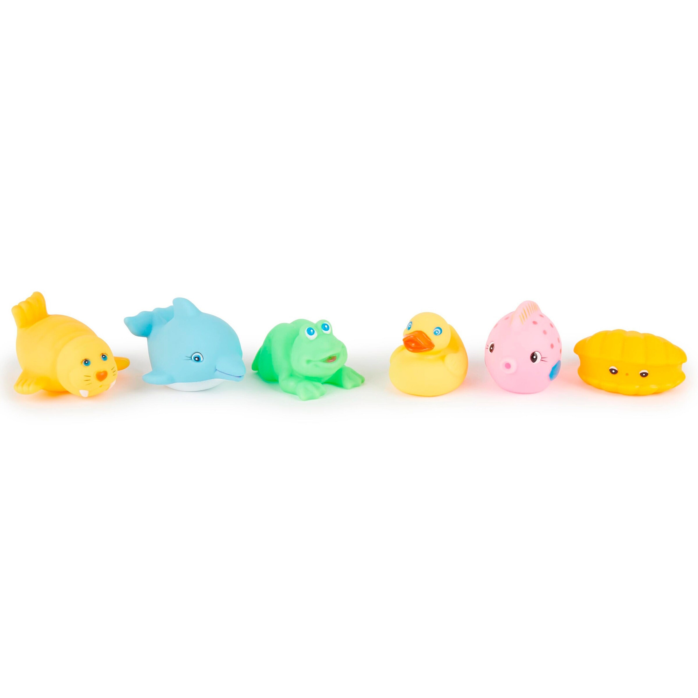 Bieco Badespielzeug 7er Set - ab 6 Monate Mehrfarbig