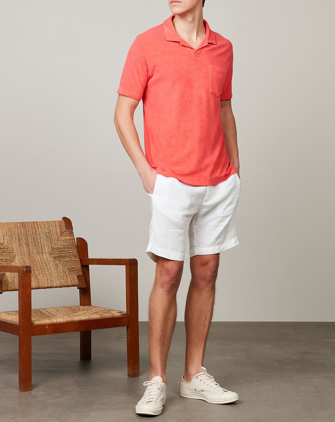 Hartford Polo en éponge rouge