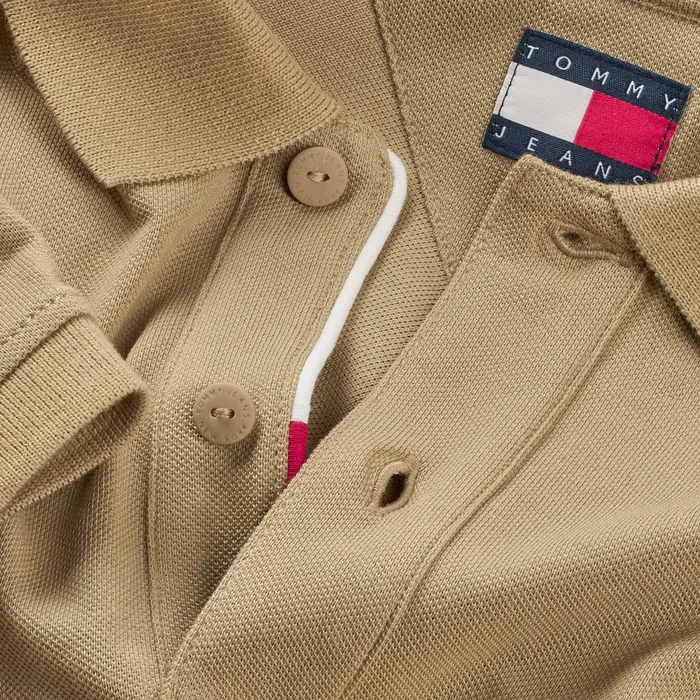 Tommy Hilfiger Slim Placket Flag Polo Heren