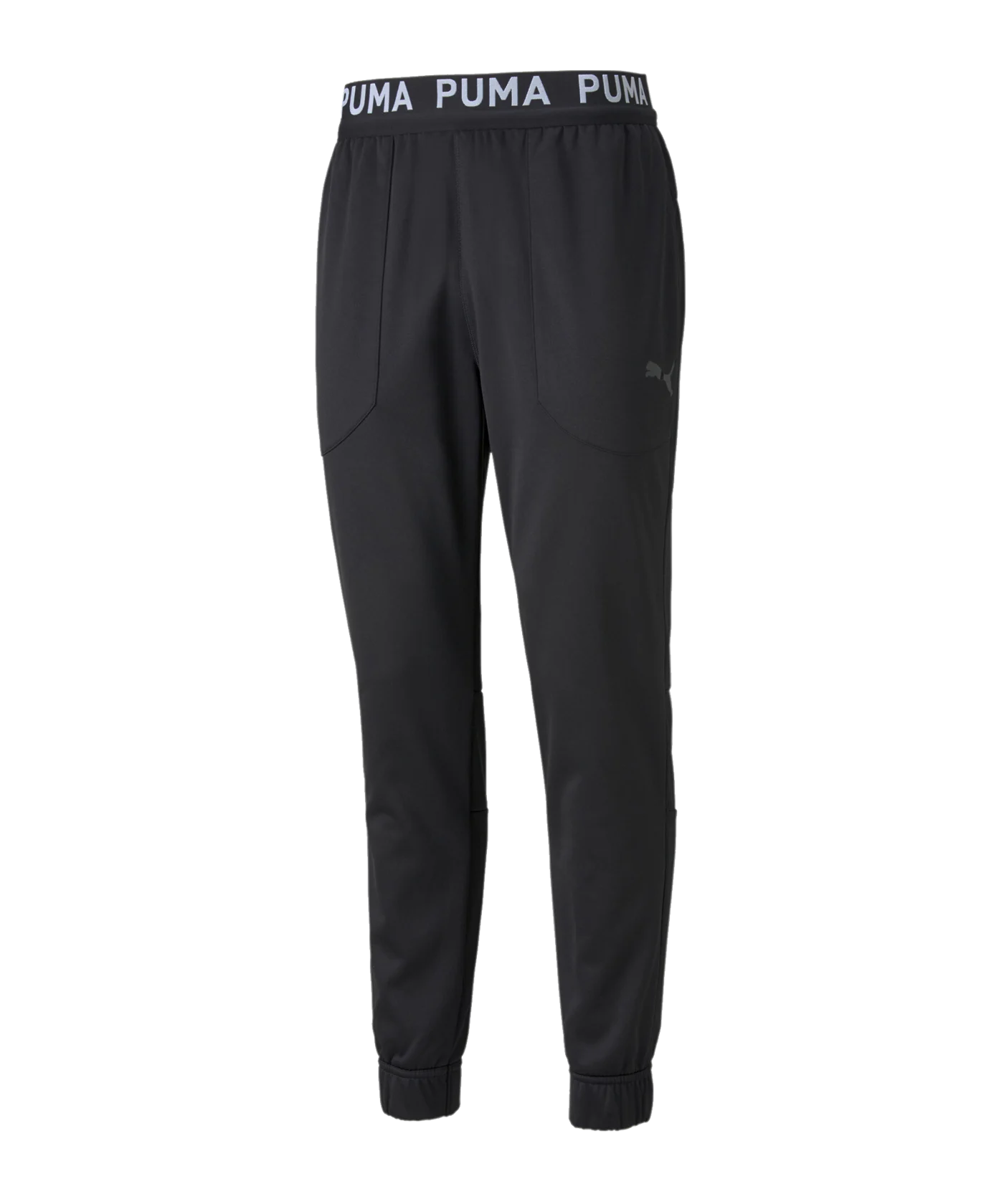 PUMA Train Power Fleece Trainingshose Schwarz F01